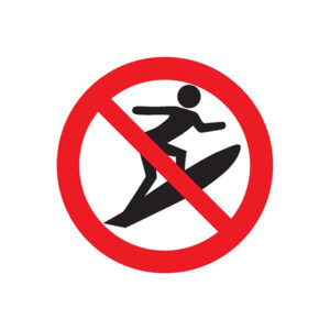 SPORTS DE GLISSE INTERDITS D.420mm