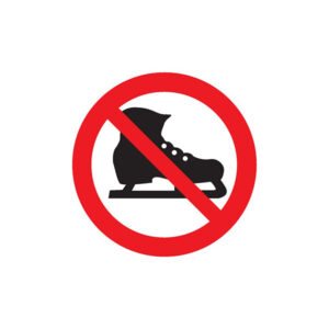 PATINS INTERDITS D.300mm