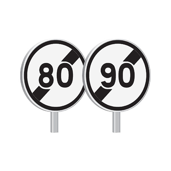 B33-650-Classe 1-Fin de limitation de vitesse à …