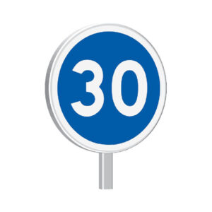 B25-650-Classe 1-Vitesse minimale obligatoire ...X km/h