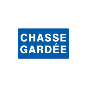 CHASSE GARDEE 330x200mm
