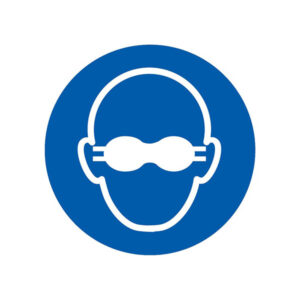 LUNETTES DE PROTECTION OPAQUES OBLIGATOIRES D.300mm