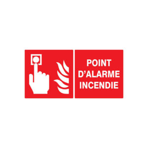 POINT D'ALARME INCENDIE 200x52mm