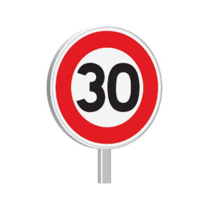 B14-650-Classe 1-Limitation de vitesse à 30km/h