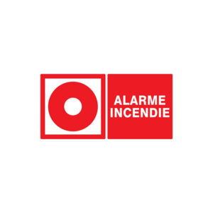 ALARME INCENDIE 200x52mm