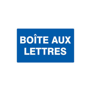 BOITE AUX LETTRES 330x200mm