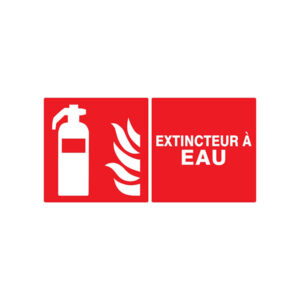 EXTINCTEUR A EAU 200x52mm