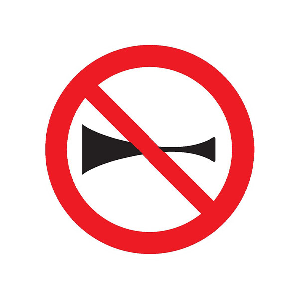 KLAXON INTERDIT D.300mm