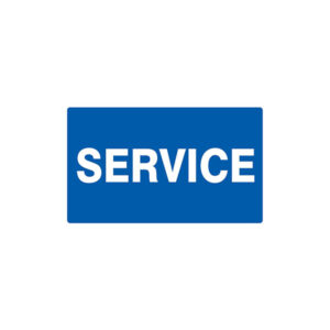 SERVICE 330x200mm