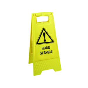 CHEVALET "HORS SERVICE"