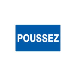 POUSSEZ 330x200mm