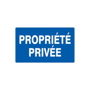 PROPRIETE PRIVEE 330x200mm
