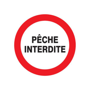 PECHE INTERDITE D.420mm