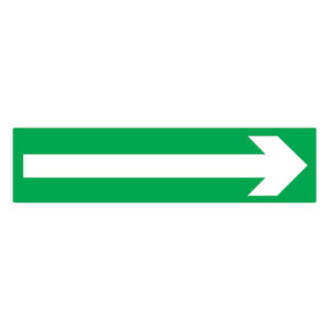 FLECHE (SECOURS) 330x200mm