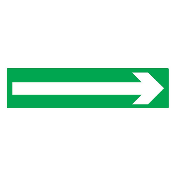 FLECHE (SECOURS) 330x200mm