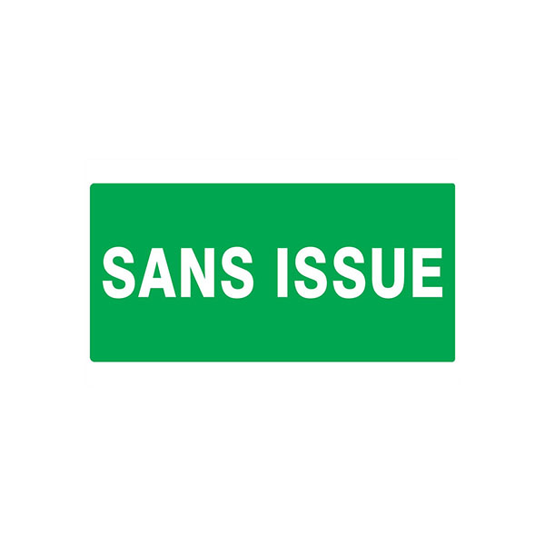 SANS ISSUE (SECOURS) 330X200mm