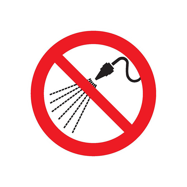 INTERDIT D'ARROSER D.420mm