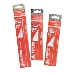 Set 5 pièces. Scies pour bois