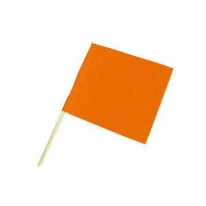 FANION ORANGE FLUO 40X50CM