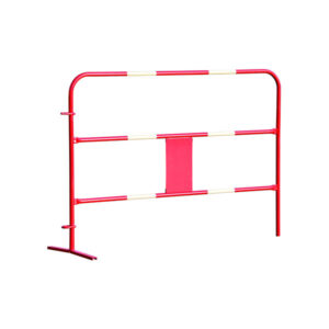 BARRIERE METALLIQUE DE CHANTIER 1