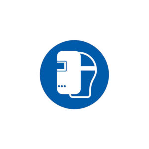 MASQUE DE SOUDAGE OBLIGATOIRE D.80mm