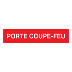 PORTE COUPE-FEU 330x75mm