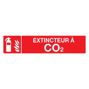 EXTINCTEUR A CO2 330x75mm