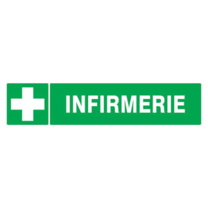 INFIRMERIE 330x75mm