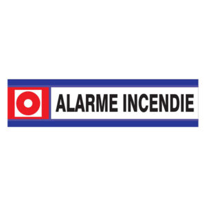 ALARME INCENDIE D-SIGN 180x45mm