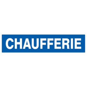 CHAUFFERIE 330x75mm
