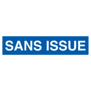 SANS ISSUE 330x75mm
