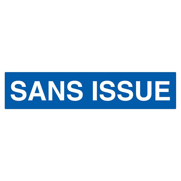 SANS ISSUE 330x75mm