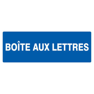 BOITE AUX LETTRES 330x120mm