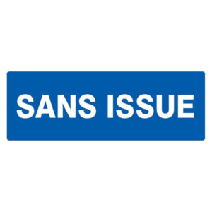 SANS ISSUE 330x120mm