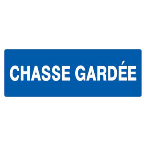 CHASSE GARDEE 330x120mm