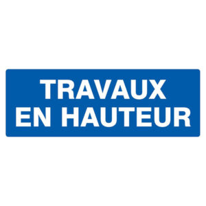 TRAVAUX EN HAUTEUR 330x120mm