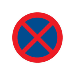 ARRET INTERDIT D.180mm