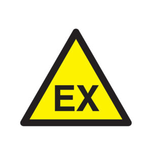 DANGER ATMOSPHERE EXPLOSIVE 300x300x300mm