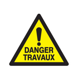 DANGER TRAVAUX 300x300x300mm
