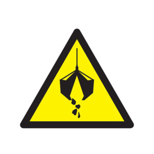 DANGER ENGIN DE LEVAGE 300x300x300mm