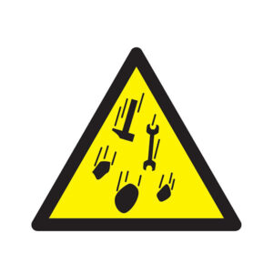 DANGER RISQUE DE CHUTE DE MATERIEL 300x300x300mm