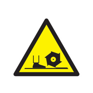 DANGER BROCHE DE FRAISAGE 300x300x300mm