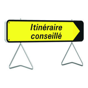 KD 1000X300 T1 ITINERAIRE CONSEILLE FLECHE AMOVIBLE