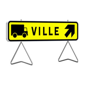 KD43d 1300X300 C2 DEVIATION VERS "VILLE" A DROITE (PL)