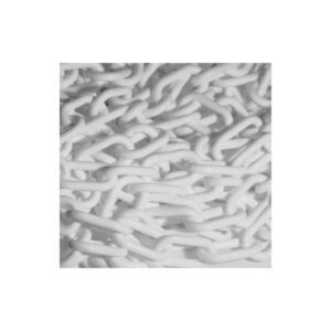 CHAINE PLASTIQUE BLANCHE Nø8 (ML)
