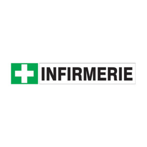INFIRMERIE D-SIGN 180x45mm