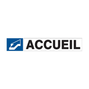 ACCUEIL D-SIGN 180x45mm
