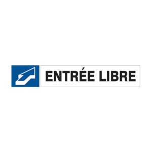 ENTREE LIBRE D-SIGN 180x45mm