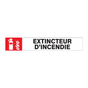 EXTINCTEUR D-SIGN 180x45mm