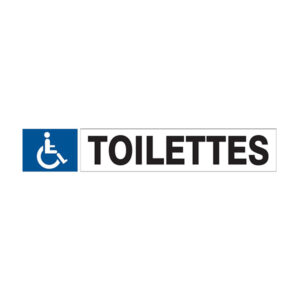 TOILETTES HANDICAPES D-SIGN 180x45mm